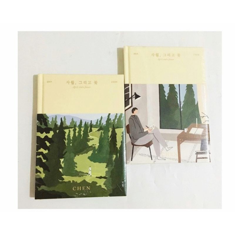 [FULLSET] CHEN EXO album APRIL & FLOWER