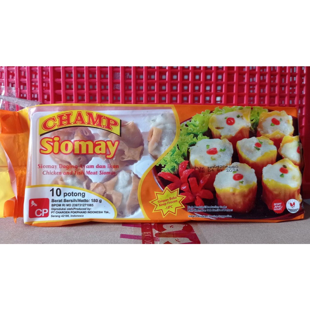 Jual Champ Siomay Rasa Ayam Dan Ikan 180 Gram Isi 10 Pcs Shopee Indonesia