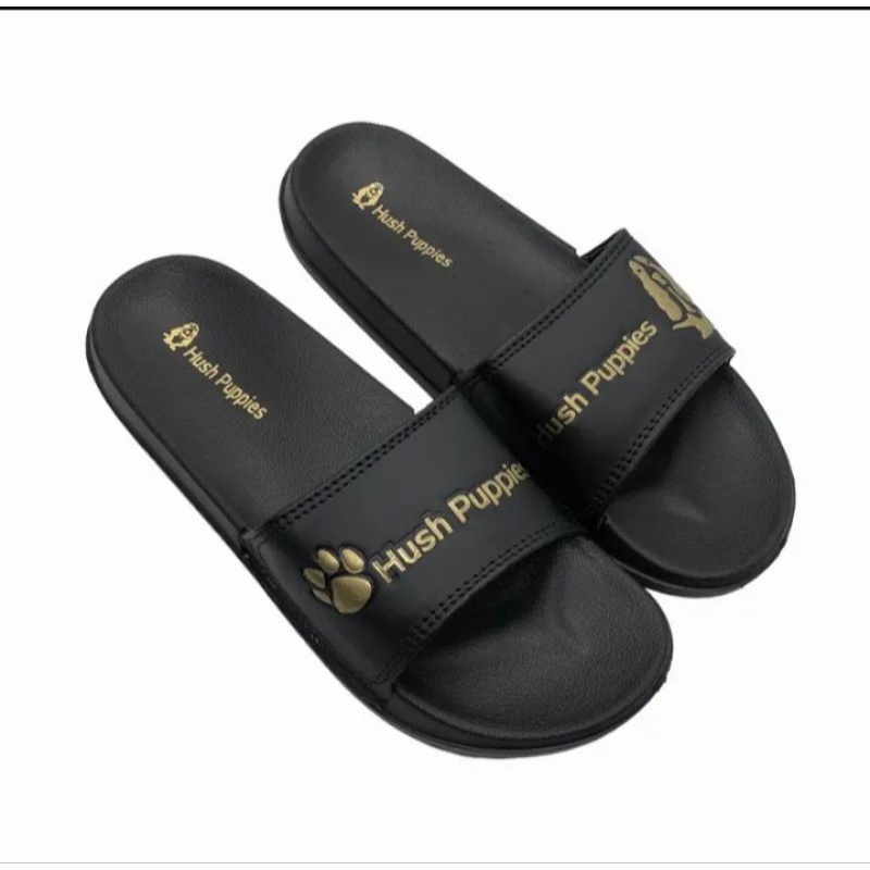 sandal slop hushpuppies pria dan wanita motif