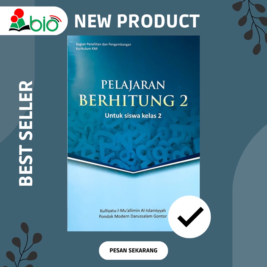 Buku Berhitung 2 ( KMI) Gontor