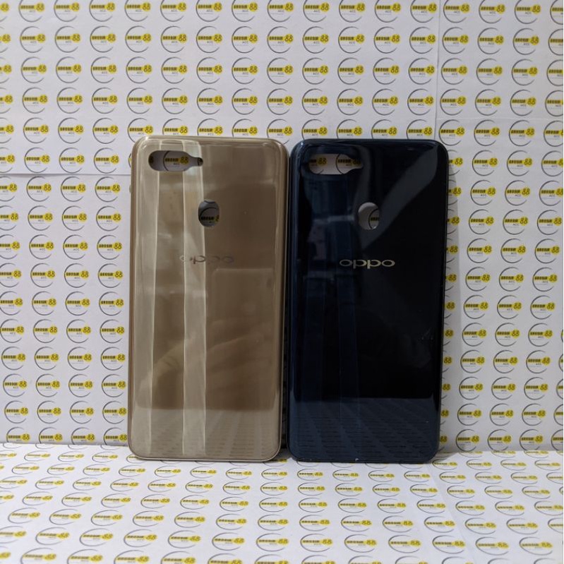 BACKDOOR BACKCOVER CASING HOUSING FULLSET OPPO A7 ORIGINAL