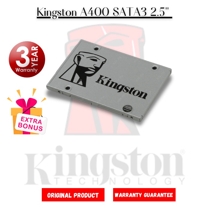SSD KINGSTON A400 1TB SATA3 SOLID STATE DISK SSD 2.5&quot;