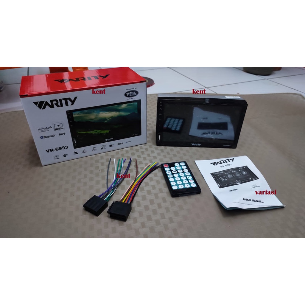 Head Unit Double Deckless VARITY VR-6993 7inch