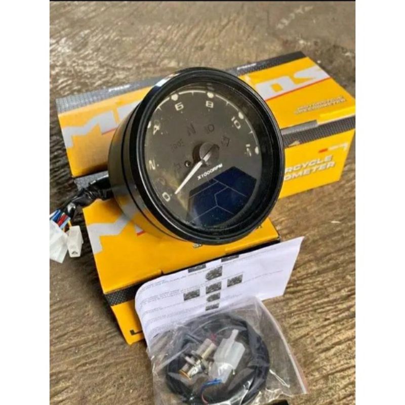 speedometer spido babon digital led universal / spido babon bulat spido babon batok yl