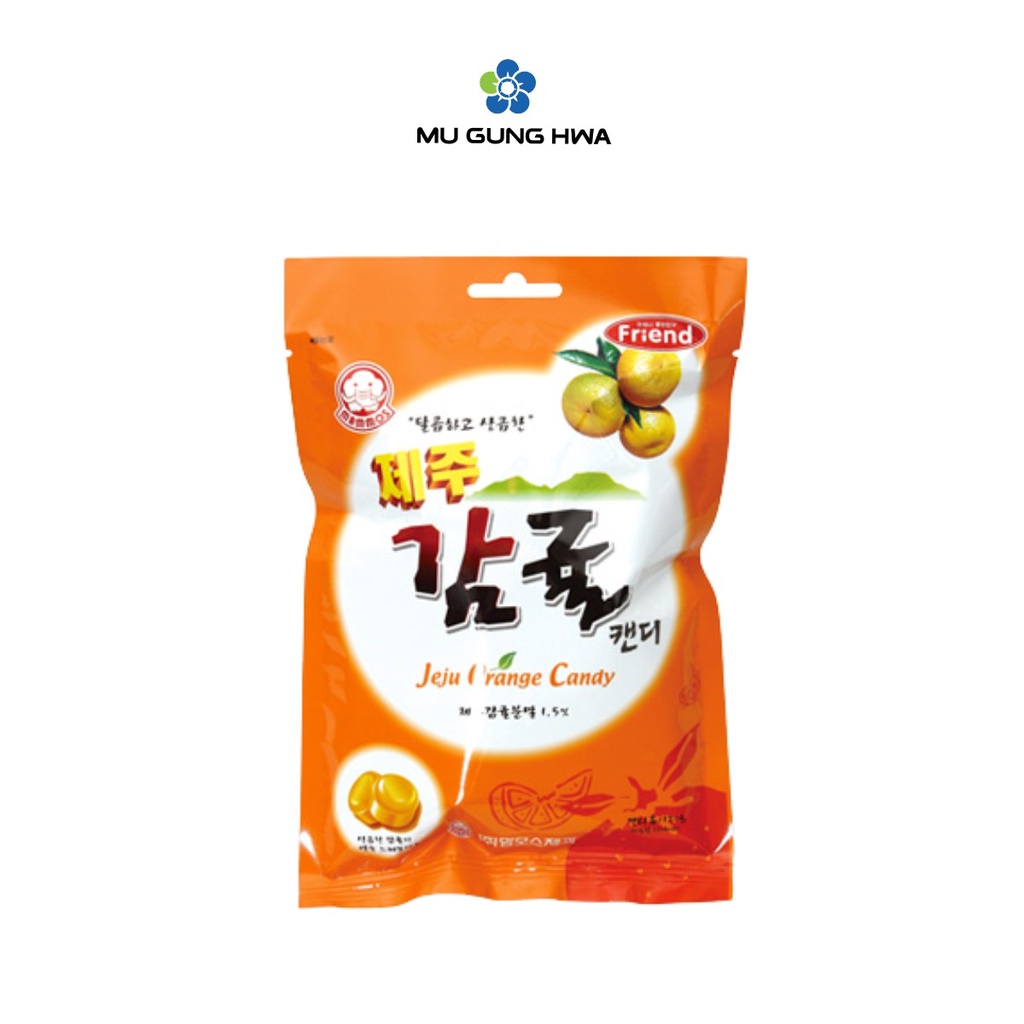 

Mammos Jeju Orange Candy - Kembang Gula Rasa Jeruk 100gr