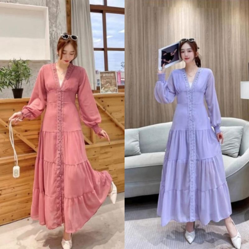 DRESS MAHARANI FASHION IMPORT TERBARU