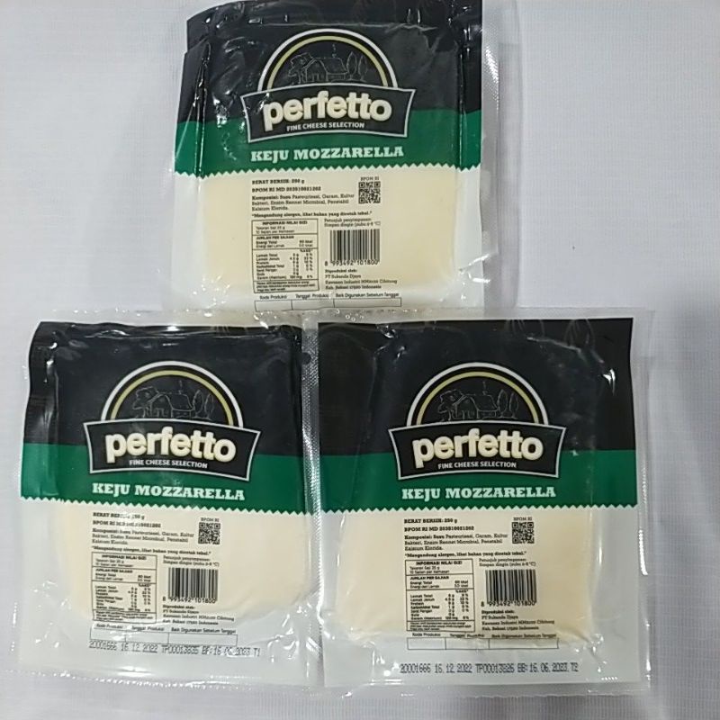 

MURAHH!! Perfetto keju mozzarella 250gr / mozarella cheese