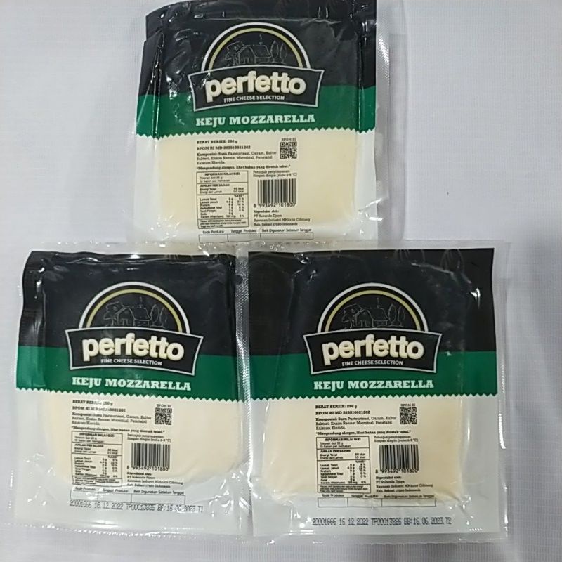 

MURAHH!! Perfetto keju mozzarella 250gr / mozarella cheese