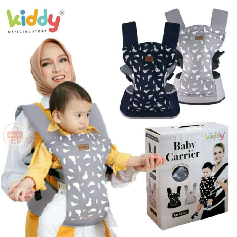 Gendongan bayi - Baby Carrier Kiddy | Gendongan Bayi Model Kanguru | Gendongan Depan Bayi KD 7201