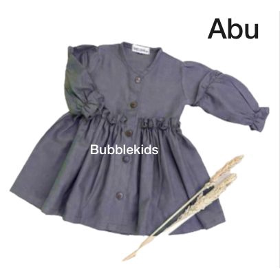 baju anak perempuan | tunik anak perempuan | dress tunik Havana | dress anak | pakaian anak perempuan navy