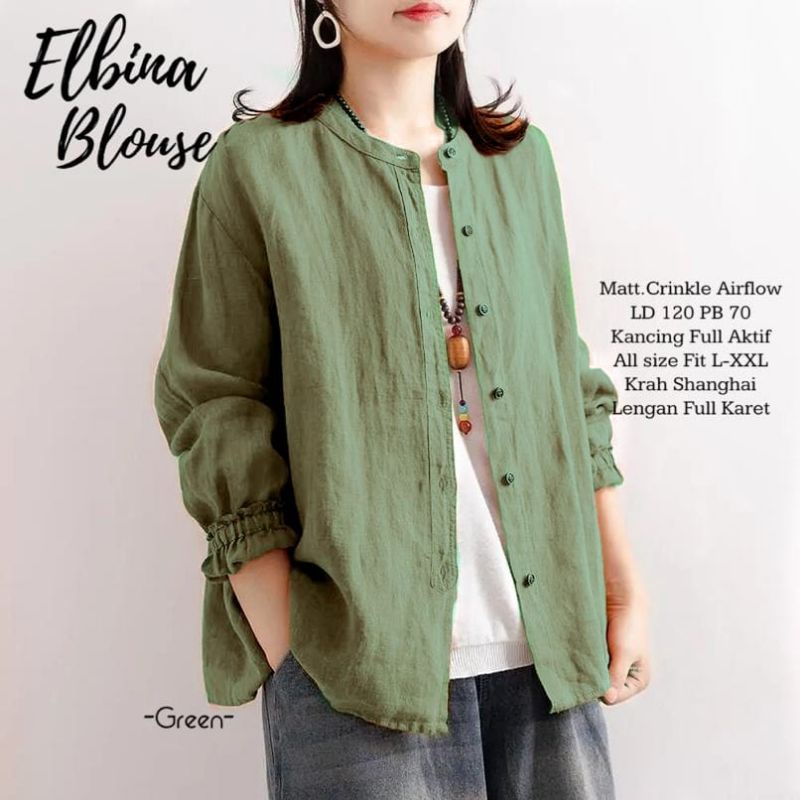 ELBINA BLOUSE WANITA TERBARU