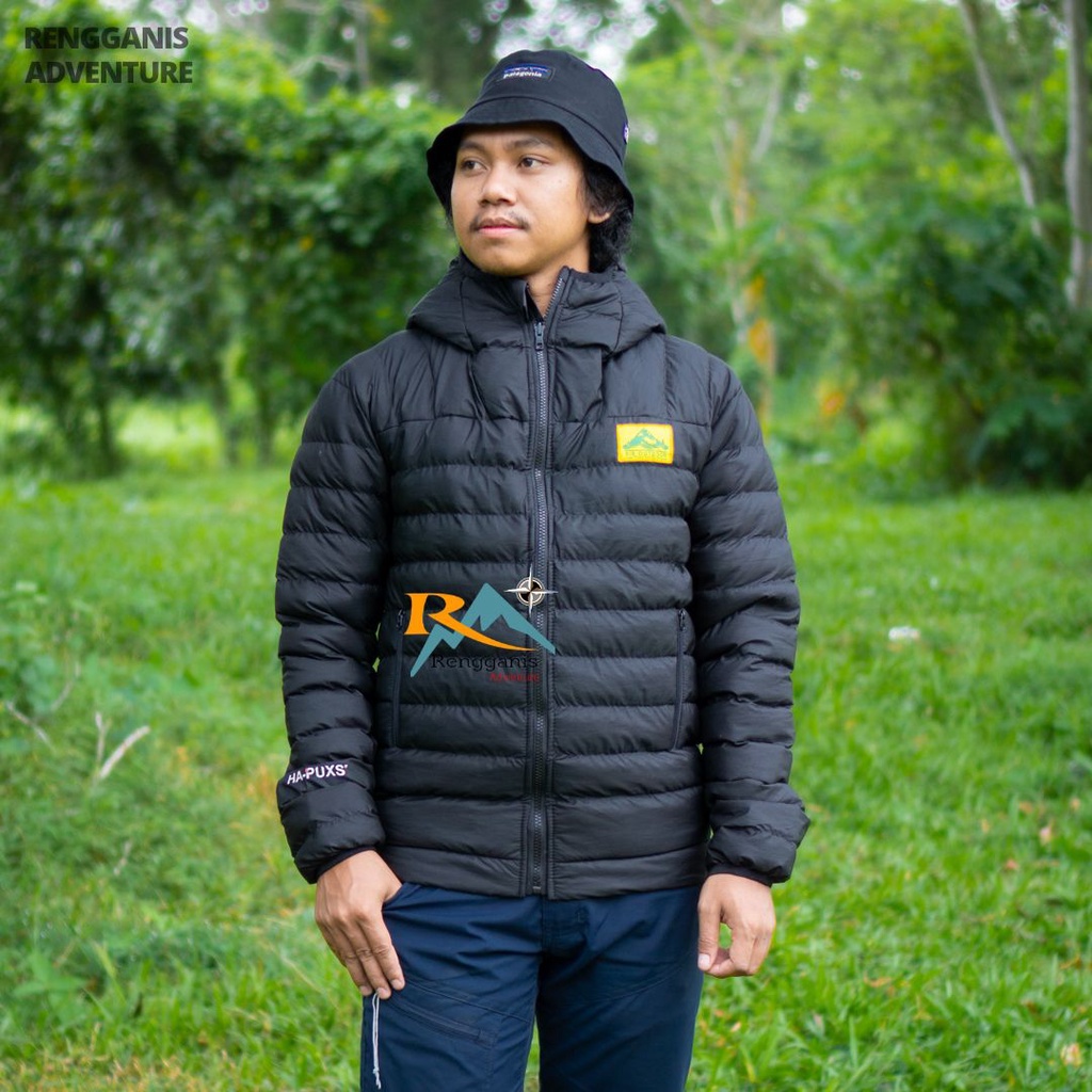 Jaket Gunung Dacron MERK RIR OUTDOOR Puffer HA-PUXS Jaket Hiking Outdoor Hapuxs