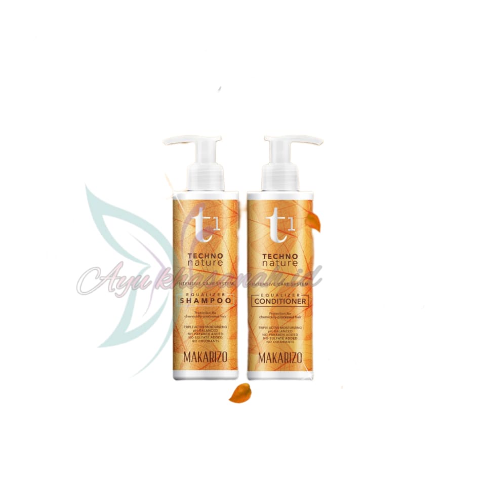 Makarizo T1 Pure Cleanse Shampo 250ml /Makarizo T1 pure Cleanse Conditioners 250ml