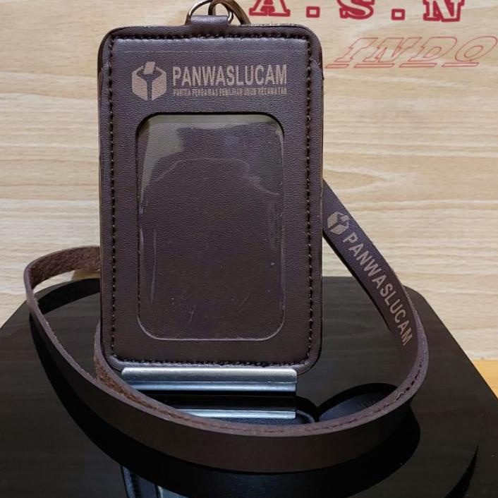 

스 Id Card Kulit PANWASLUCAM Id Card PANWASLUCAM Terbaru