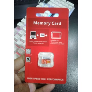 Promo Samsung 32/64/128/256GB Kartu Memori 100MB/S Ultra Microsd SD Micro SD - 32 gb Limited