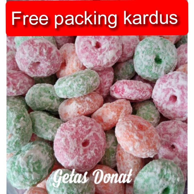 

getas donat jajanan jadul