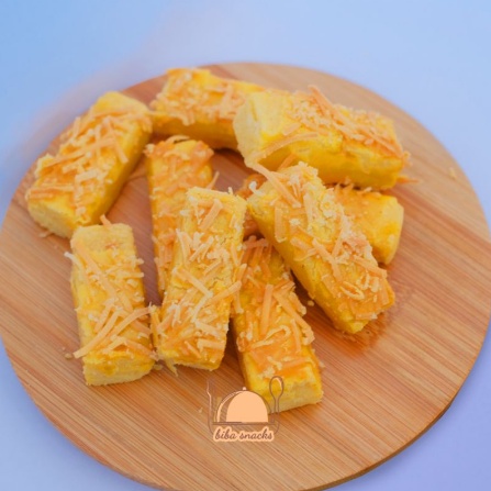 

(Beli 1 Toples Kastengel Gratis 1 Kemasan Pouch Kue Sagu/Semprit) Kue Kastengel Biba Snacks Toples Ukuran 600 ML