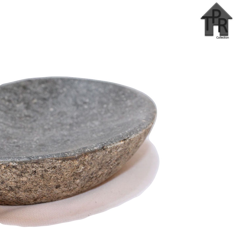 Batu Kali Lepek Sabun Riverstone Soap Dish P14T3