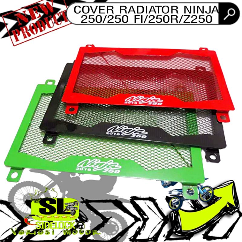 COVER RADIATOR NINJA 250 2018 FI RR ZX250