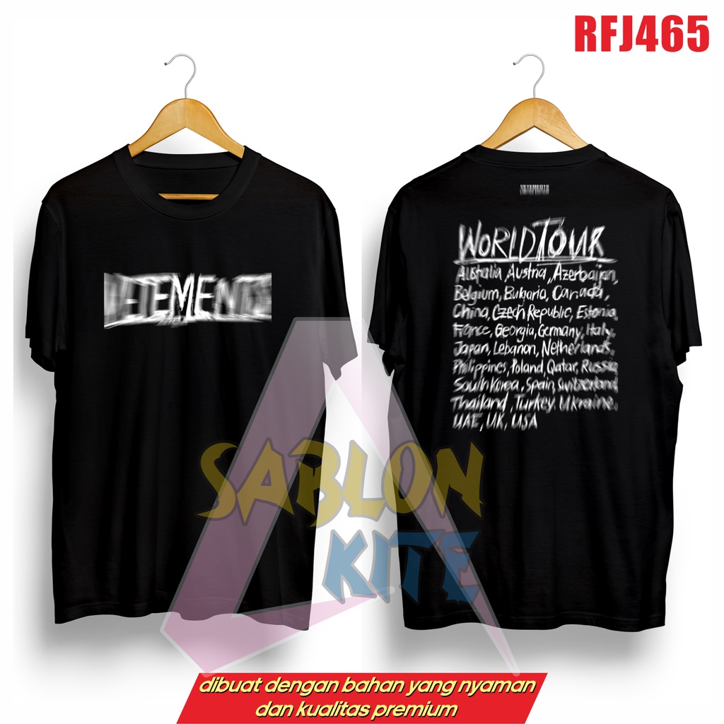 Kaos Kpop Suga SG vete world tour RFJ465 gratis fotocard