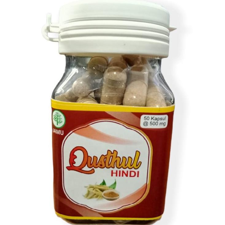 99 Herbal Kapsul Qusthul Hindi Qust Alhindi Qustul Hindy Kustul Hindi Qist Al Hindi  50 Kapsul Baru 