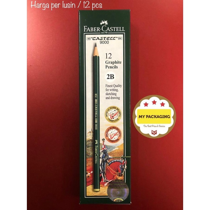 

Pensil 2B Faber Castell - 12buah HRG DISKON
