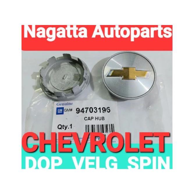 Dop Velg Pelek Roda Ban CHEVROLET SPIN ALL TYPE ORIGINAL GM (1pc)