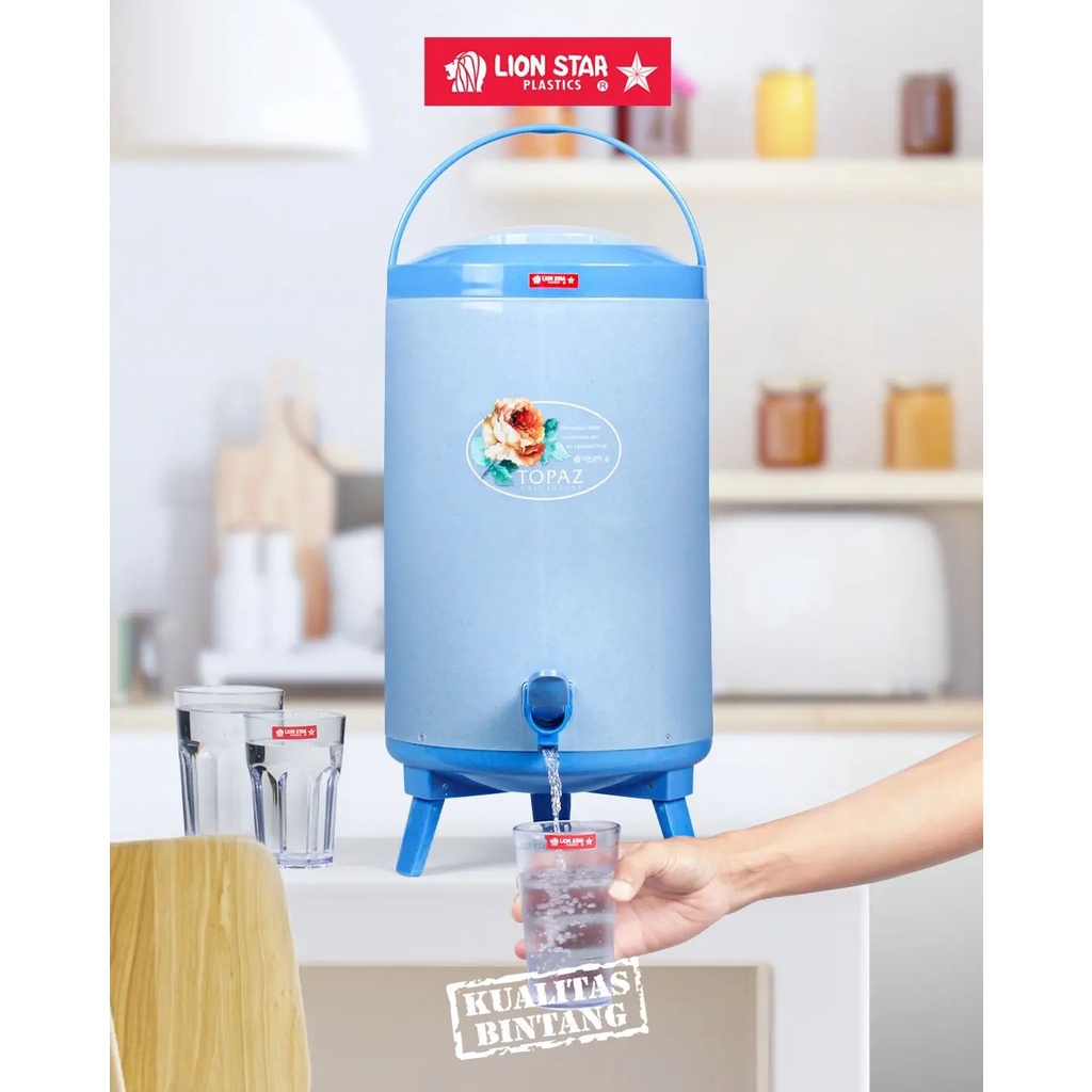Lion Star Sahara Drink Jar 12 Liter 8 Liter| Thermos Jumbo Air Minum Lion Star