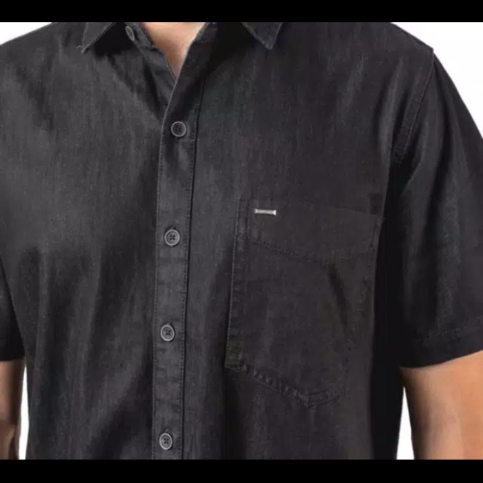 Hot Sale Kemeja Jeans Pria Lengan Pendek Zg Boss- Standard Fit #Kemejajeansboss