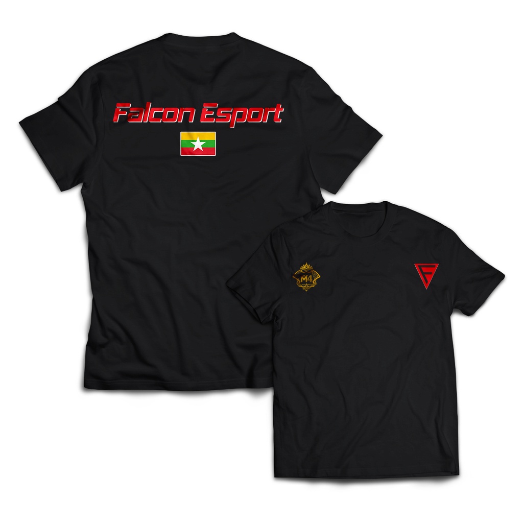 Kaos Pria Mobile Legends Falcon Esports M4 Dewasa Baju Atasan Unisex PakeKaos