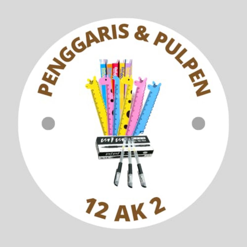 

Penggaris & Pulpen