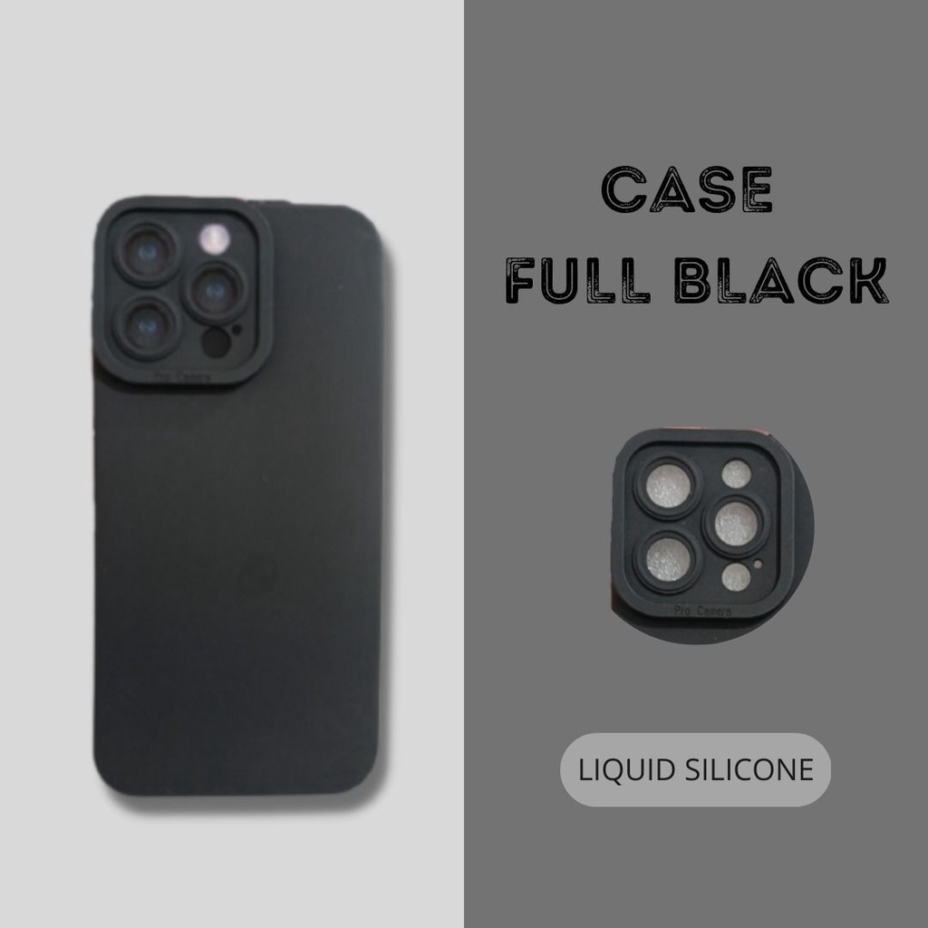 SAMSUNG A13 - A23 - A33 - A53 - A73  CASE FULL BLACK (HOKKY ACC)
