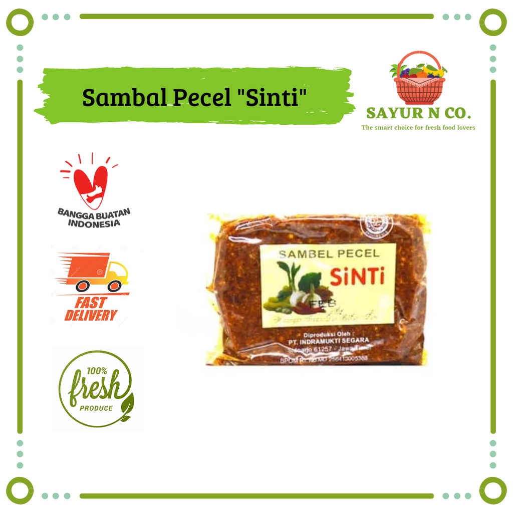 

Sambal Sambel Pecel Sinti | Sayur N Co Bekasi