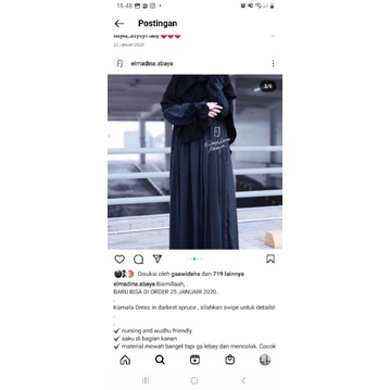 preloved kamala dress elmadina