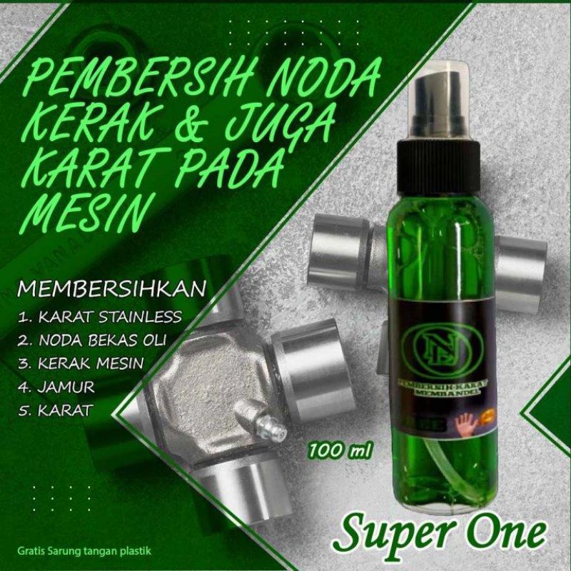 PEMBERSIH KERAK KARAT BESI STENLES MESIN MOTOR 100 ML