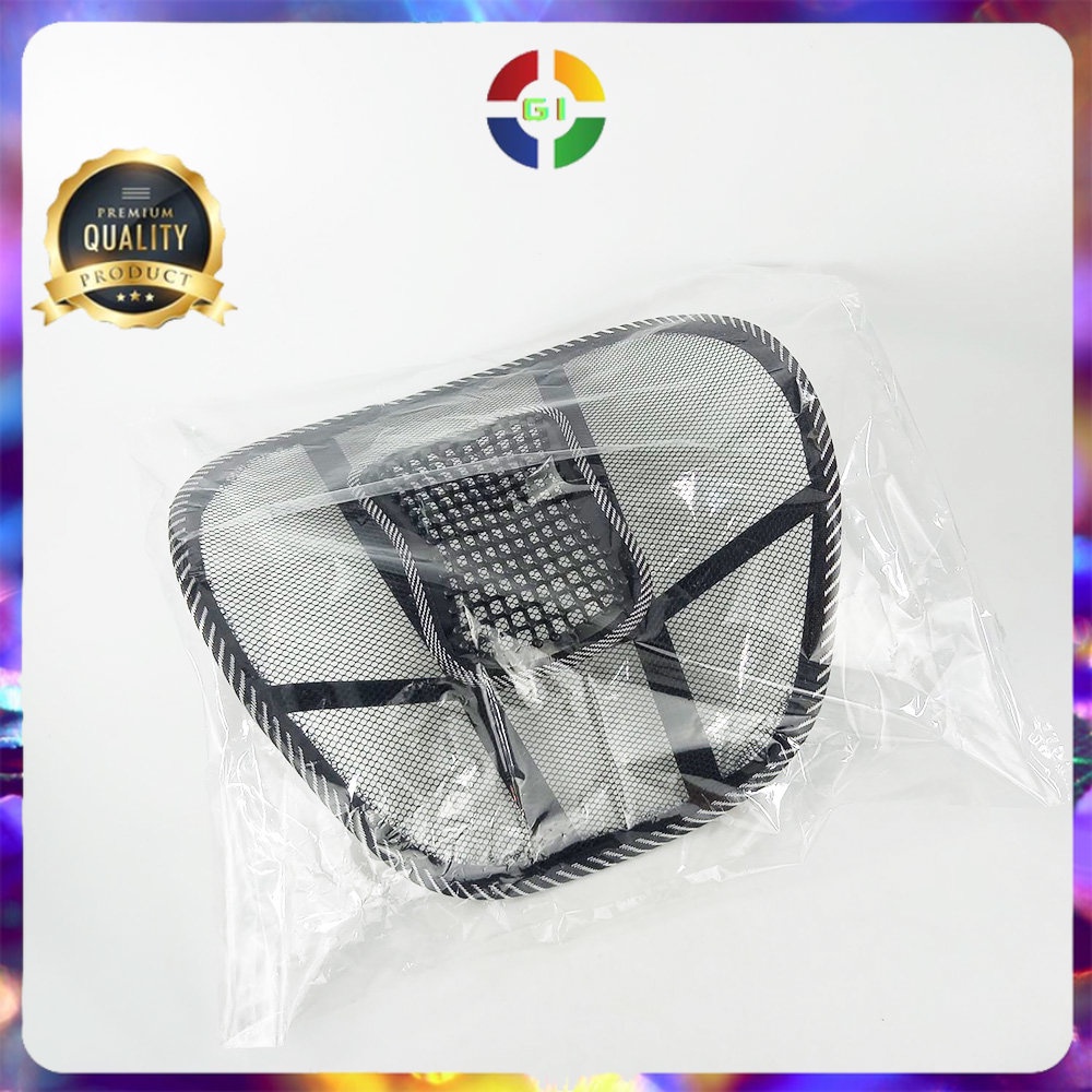 Sandaran Kursi Ergonomic Anti Pegal Mesh Gray COD