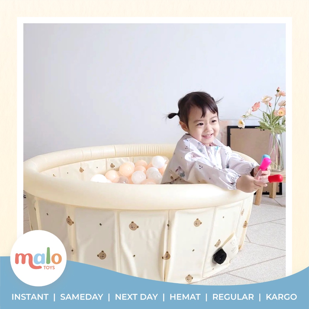 Promo Malotoys - Folding Playmat Pool Kolam Renang Lipat Anak Mandi Bola Ball Pit Ballpit Sand Pit