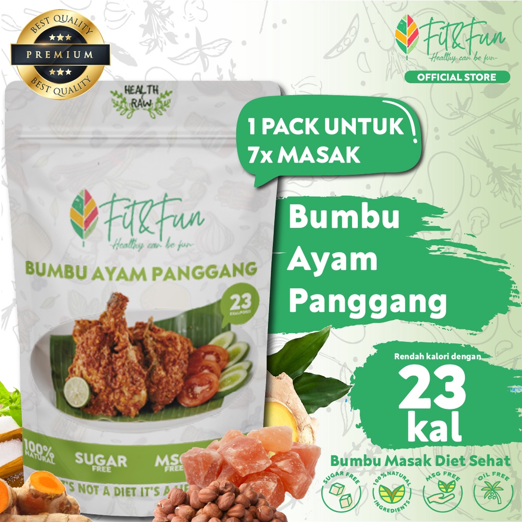 

Fit and Fun Bumbu Masak Diet Sehat Ayam Panggang