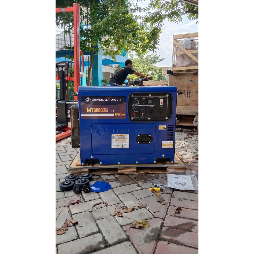 GENSET SILENT 5000 WATT MT6800GS GENSET SOLAR