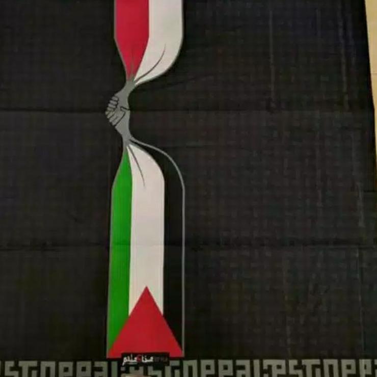 sarung rabbani - sarung palestine - sarung palestina - sarung hitam - sarung rabbani hitam spiral 12