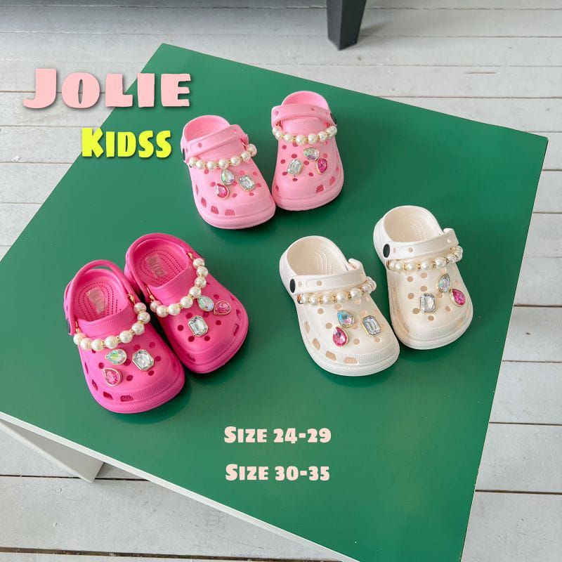 Sandal Baim Clog Versi Anak Include Jibbitz Aksesoris Sandal Baim Fuji Versi Anak Jibbitz Diamond Mutiara D55