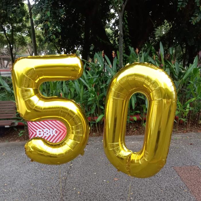Balon Angka Jumbo Helium Ulang Tahun Atau Balon Terbang
