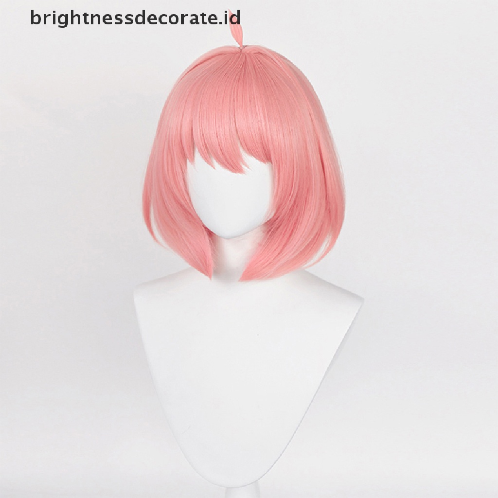 [Birth] Karakter Anime Pink Cosplay Wig Halloween Party Props Cosplay Wig Decor [ID]