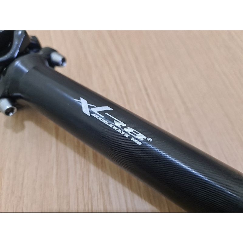 SEATPOST XLR8 DIAMETER 27.2MM TAIWAN TIANG SADDLE JOK SADEL SEPEDA 27.2 MM PANJANG 40CM