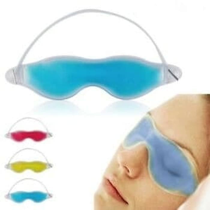 Penutup Mata Eye Mask Gel / Masker Mata Saat Tidur / Terapi Mata Lelah / Masker Kompres Penutup Mata Serbaguna / Eye Mask Sleeping Gel