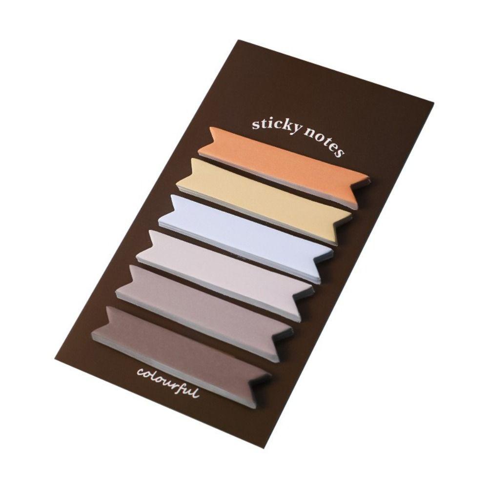MXBEAUTY Stiker Index N Times Sticky Morandi Color DIY Dekorasi Alat Tulis Siswa Diposting Sticky Notes Untuk Melakukan List Label Bookmark