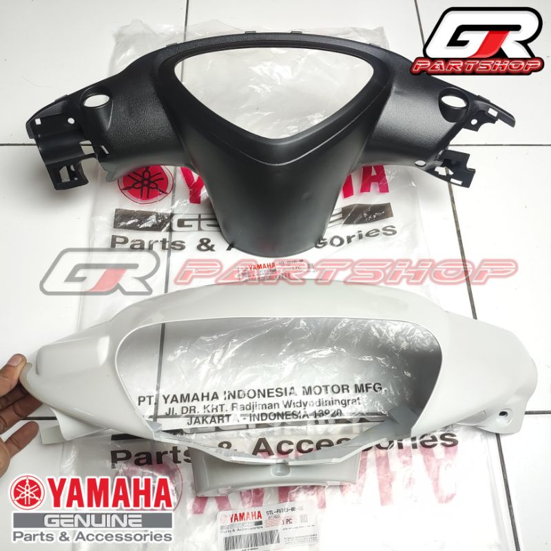 BATOK DEPAN SET PUTIH 5TL MIO SPORTY ORI YGP ORIGINAL YAMAHA
