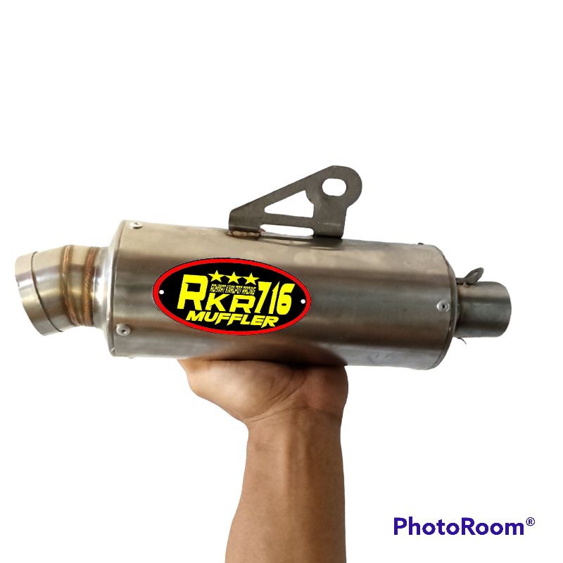 knalpot racing RKR original model best3 panjang 20 inlet 38