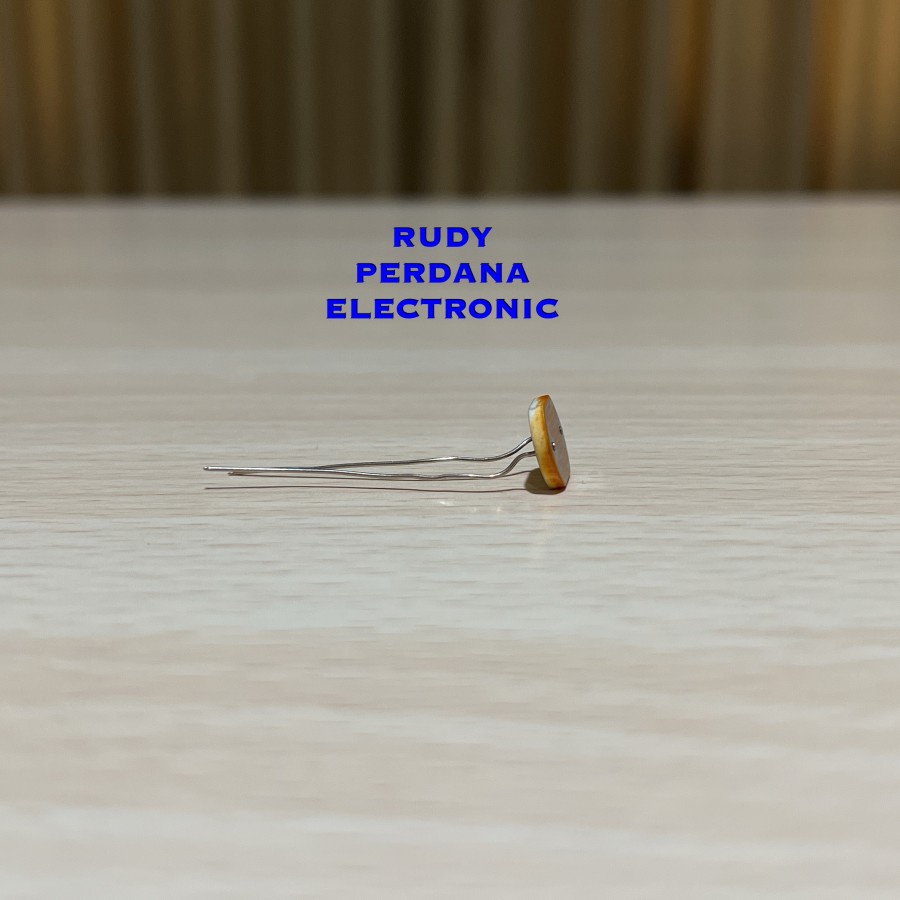 LDR LIGHT DEPENDENT RESISTOR PHOTORESISTOR FOTO SENSOR CAHAYA 11MM