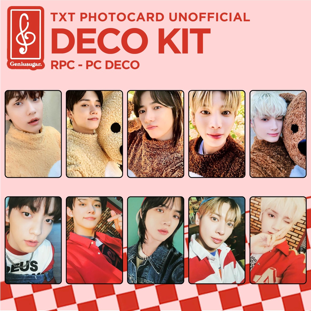 [REPLIKA TXT] PHOTOCARD DECO KIT UNOFFICIAL